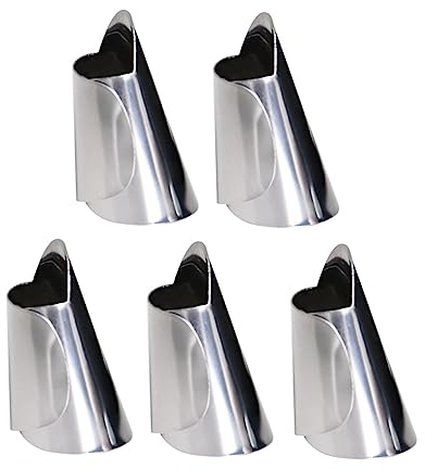 PRETYZOOM Adjustable Finger Guard for Cutting 5pcs Shelling Tool Nut and Pine Tools for Kitchen Use