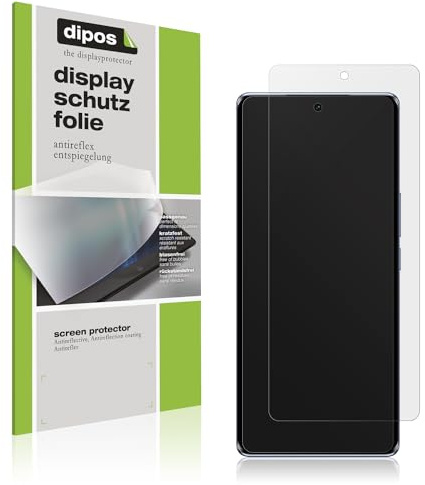 dipos I 4X Schutzfolie matt kompatibel mit VIVO V29 5G Folie Displayschutzfolie (bewusst Kleiner als das Glas, da Dieses gewölbt ist)