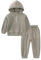 Uwdiohq Heut Angebot Sonderangebote Kinder-Outfit, weiche Baumwolle, warm, Rundhalsausschnitt, lange Ärmel, Kapuze, mit Taschen, einfarbig, Sport-Sweatshirt-Set für oder Mä Sale Angebote Bestellung