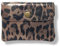 Générique Porte-Monnaie Femme en Cuir Irisé Métallisé, Porte-Carte Brillant, 3 Compartiments, Étui RFID (Panthère Or Rose)