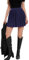 DRESSTELLS Plisseerock Damen Tennisrock Knielang Minirock High Waist Gothic Blau Rock Kurz Sommerrock Elegant Y2K Pleated Skirt Faltenrock Navy 2XL