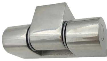Bisagras de acero inoxidable, bisagra de puerta plegable for muebles de cocina, caja de distribución, bisagra de puerta de gabinete CL222, 1 Uds.(Polish-Stainless)