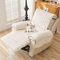 AHSBND Armlehnenbezüge Sofa AntiRutsch Fernsehsessel Schutzbezug：Sesselschoner Relaxsessel Bezüg Sesselüberzug für Zuhause mit Kindern und Haustieren Hund (Beige)