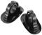 BESPORTBLE 2pcs Paddle Holder Kayak Loader Tape Portable Paddler Rod Rope Sup Inflatable Winch Kayak Accessories Electric Pump for Stand-up Paddleboard Fishing Equipment Valve Boat Black Pvc