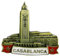 Casablanca Kühlschrankmagnet, Marokko, Tourismus, Souvenir, 3D-Kühlschrank, Dekoration, Bastel-Kollektion