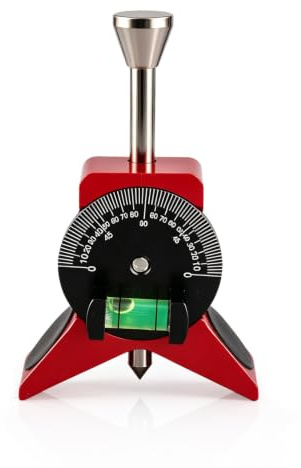 Pipe Center Finder Tool Safety Contour Pipe Centering Head Tool Ergonomic Grip for Measuring with Dia from 1 to 1/2 to 6 Marking on Steelpipes Metal Fittings Conduits