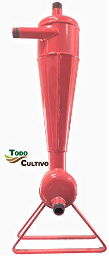 Tutto coltivazione idrociclone da 32 mm in acciaio al carbonio (portata 5-8000L/H) Uscita filettata, separatore di sabbia e solidi nell'acqua di irrigazione.