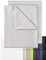 GREEN MARK Textilien 2er Pack Klassische Bettlaken Betttuch Laken Leintuch Haustuch 100% Baumwolle ohne Gummizug vielen Größen und Farben Größe: 180x275 cm, Silber grau