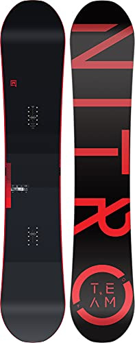 NITRO Herren Team Pro Wide 22 vielseitiges Directional Twin All Mountain Freesytle Board Snowboard