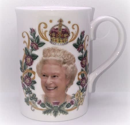 Queen Elizabeth II Bone China Mug