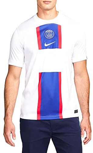 Nike Stad T-Shirt White/Old Royal/White L