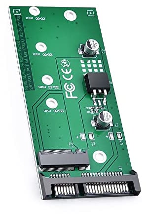 WANGCL Adaptateur M2 vers SATA NGFF vers SATA3 SSD compatible interface B KEY