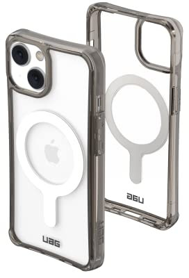 URBAN ARMOR GEAR UAG Designed for iPhone 14 Case Grey Ash 6.1 Plyo Built-in Magnet Compatible with MagSafe Charging Lightweight Slim Shockproof Transparent Protective Cover