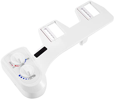 Ducha WC Adaptador, Bidet Portatil para WC, Pomo Doble, Boquilla Única Extraíble, Función de Autolimpieza, Le Ofrecemos Una Limpieza Higiénica y Limpia, WC Chorro para Inodoros de Dos Piezas(G1 / 2)
