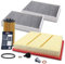 BESTPRICE Inspektionspaket Filterset mit 1x Ölfilter; 1x Innenraumfilter; 1x Luftfilter Kompatibel mit BMW X1 (F48), 2er (F46)(F45 (F44) 1er (F40), X2 (F39), MINI (F56)(F54) (F57)(F55)(F60)