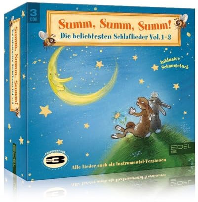 Summ, Summ, Summ - Die Schlaflieder Box (Vol. 1-3) inklusive Schmusetuch