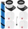 Roller Brush Filter Accessories Kit for Shark IZ300UK IZ300UKT IZ320UK IZ320UKT IZ300 IZ320 Anti Hair Wrap Cordless Stick Vacuum Cleaner Replacement Parts (12 Pack)