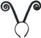 Ralondbey Serre-tête fantaisie pour adultes et enfants - Antenne longue fourmi - Insecte - Velours noir - Pour Halloween, cosplay, fête, accessoires pour cheveux pour femmes et filles
