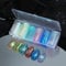 Nails Art Foil Transfer Stickers Mermaids Scales Nails Transfer Sticker Nails Wraps Fish Scales Nails Art Decorations