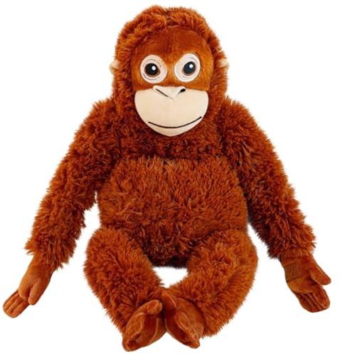 CWENDANER Punch Monkey Plüschtier 66 cm AFFE Kuscheltier Punch Großer Orang-Utan Realistisches AFFE stofftier Tiere Puppe Zum Kuscheln und Spielen