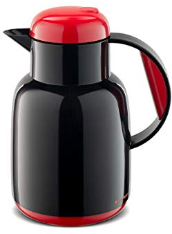 ROTPUNKT Isolierkanne 970 JENNE 1,0 l I Premium Thermokanne I Thermoflasche I hochwertig I Glaseinsatz I hält bis zu 24 std heiß