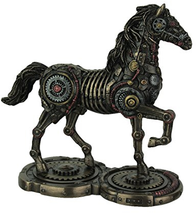 Steampunk Gear - Figura de caballo mecánica (9 H)