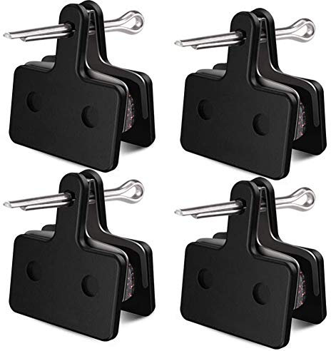 BETOY Scheibenbremsbelag, 4 Paare Fahrrad Bremsbeläge für TRP Tektro Shimano Deore Br-M575 M525 M515 T615 T675 M505 M495 M486 M485 M475 M465 M447 M446 M445 M416 M415 M375 M315 M355