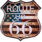 dojune - Route 66 American Vintage Wholesale Metal Novelty Highway Shield