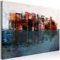 decomonkey Bilder Abstrakt 120x80 cm 1 Teilig Leinwandbilder Bild auf Leinwand Vlies Wandbild Kunstdruck Wanddeko Wand Wohnzimmer Wanddekoration Deko Modern