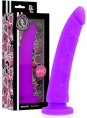 DELTACLUB Delta Club Toys Dildo aus medizinischem Silikon, 20 x 4 cm, 200 g