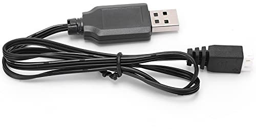 Câble de Chargeur USB, Chargeur de Prise SM3P 7.4v Batterie au Lithium USB pour Voitures Télécommandées Câble USB pour SM3P