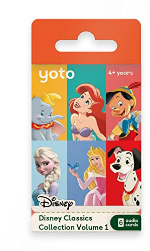 YOTO - Disney Classics Collection: Vol. 1, Livres Audio pour Enfant en Anglais à écouter sur conteuse et boîte à Histoires pour Enfant Player Mini, premières Histoires 5 à 8 Ans