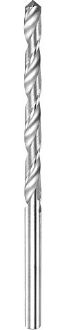 sourcing map Carbide Twist Drill Bits 3mm, Metric Spiral Flutes Straight Shank Tungsten Steel Drilling Tool for Stainless Steel Alloy Metal
