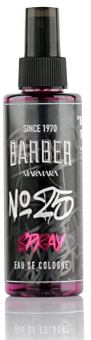 BARBER MARMARA Eau de Cologne Pump Spray 150 ml After Shave Men's Fragrance Water Shaving Water Men Barber Men's Fragrances Body Spray Barbershop Turkish Cologne (No 25)