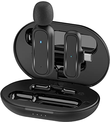 Moman MA6 Lavalier-Microfono-Clip-Mic-Omnidirezionale 6 Metri, Microphone Compatibile per Fotocamera, Cellulari Smartphone, Computer (MC1)