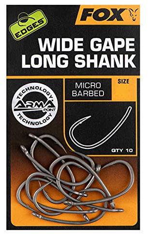 Fox Edges Armapoint Super Wide Gape Long Shank - Size 5