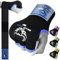 BEAST RAGE Boxbandagen Herren, Gelhandschuhe MMA 75 cm lang Boxbandagen elastisch, gepolstert Gel Innenhandschuhe Boxen, Boxsack, Training Muay Thai, Handbandagen Kinder (blau, L (Adult))