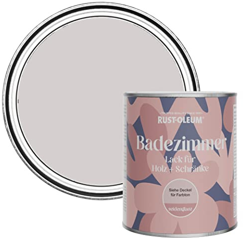 Rust-Oleum Purple Moisture Resistant Bathroom Wood and Cabinet Paint in Satin Finish - Babushka 750ml