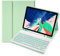SOPPY Custodia con Tastiera per iPad Air 11 pollici (M3 2025 / M2 2024) e Air 4a/5a Gene e iPad Pro 11 pollici (1a/2a/3a/4a), Cover con Tastiera Staccabile, con Slot per Penna Stilo, Verde