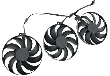 RAKSTORE CF9010U12D PLD09210S12H 88mm Graphics Card Cooling Fan Replacement for ASUS RTX 3060 3060Ti 3070 3070Ti 3080 3080Ti 3090 TUF Quiet Cooler Fan