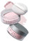 Pink Translucent Setting Powder, Shimmer Setting Powder Waterproof Oil Control Tone-up Face Powder Highlighter Makeup Finishing Long-Lasting Loose Shimmer Powder for All Skin Types