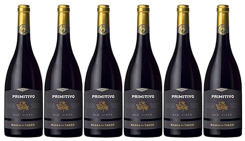 Masca del Tacco Old Vines Primitivo, Italian Red Wine, CASE of 6 x 750ml