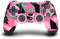 Head Case Designs Rosafarbener Camo Tarnung Vinyl Haut Gaming Aufkleber Abziehbild Abdeckung kompatibel mit Sony Playstation 4 PS4 DualShock 4 Controller