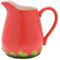Widdop Cottage Garden Ceramic Strawberry Themed Dinnerware - Strawberry Jug - Summer Crockery Bright Quirky Tableware - Lovely Gift Idea Picnic Outdoor Eating