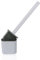 DIVCHI Toilet Brushes & Holders Bathroom Accessory | Cleaning Products | Silicone | Deep Cleaner | Holder Set (White)