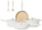 JEETEE Juego de utensilios de cocina de cerámica, juego de 13 ollas y sartenes antiadherentes con asas extraíbles giratorias, juego de cocina saludable no tóxico para todas las estufas, ollas
