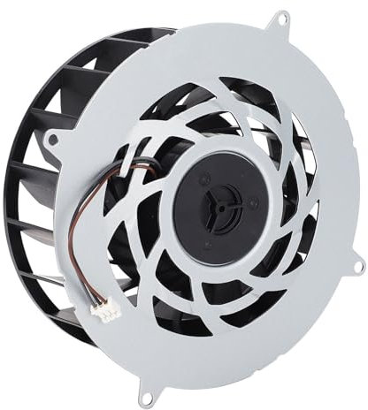 Ventilador de Refrigeración Interno de Repuesto para Slim Console Disc/Digital Edition, DC12V 1.69A 3Pin 19 Blades CPU Cooling Fan Ventilador Interno para Accesorios Slim