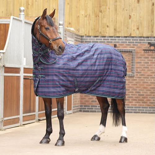 Shires Tempest Plus 100 Stable Combo - Navy Tartan