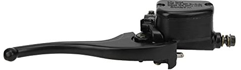 Yctze Motorcycle Brake Lever, Right Side Hydraulic Disc Brake Lever Master Cylinder Universal with 7/8in Handlebar, Lightweight Aluminum Alloy Black Spray Paint Antirust for with