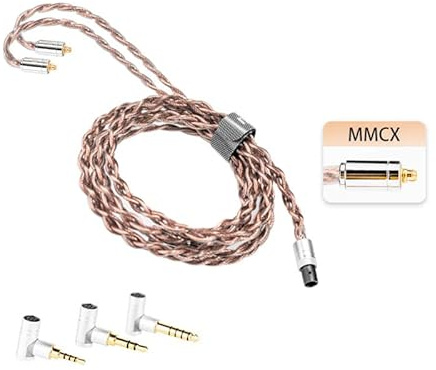 LEAUDIO DUNU Lyre PRO Kopfhörerkabel, Upgrade-Kopfhörerkabel, 0,78, 2-polig/MMCX-Kabel (MMCX)